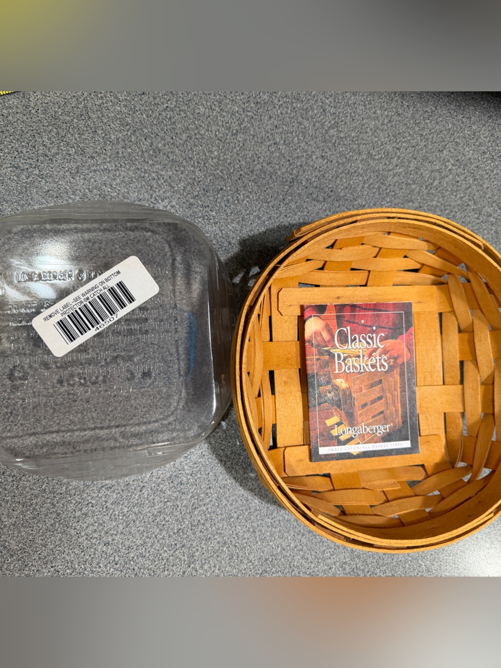 Longaberger small catchall basket